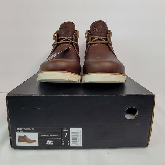 Sorel Kezar Chukka WP Boots Men's Elk NM3943-286 US Size 9 NWT - Picture 8 of 12